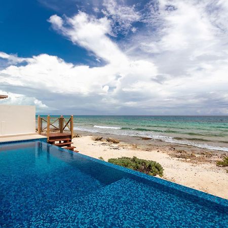 Casa Javi- Ocean Front Located Mid Isla Mujeres Villa Kültér fotó