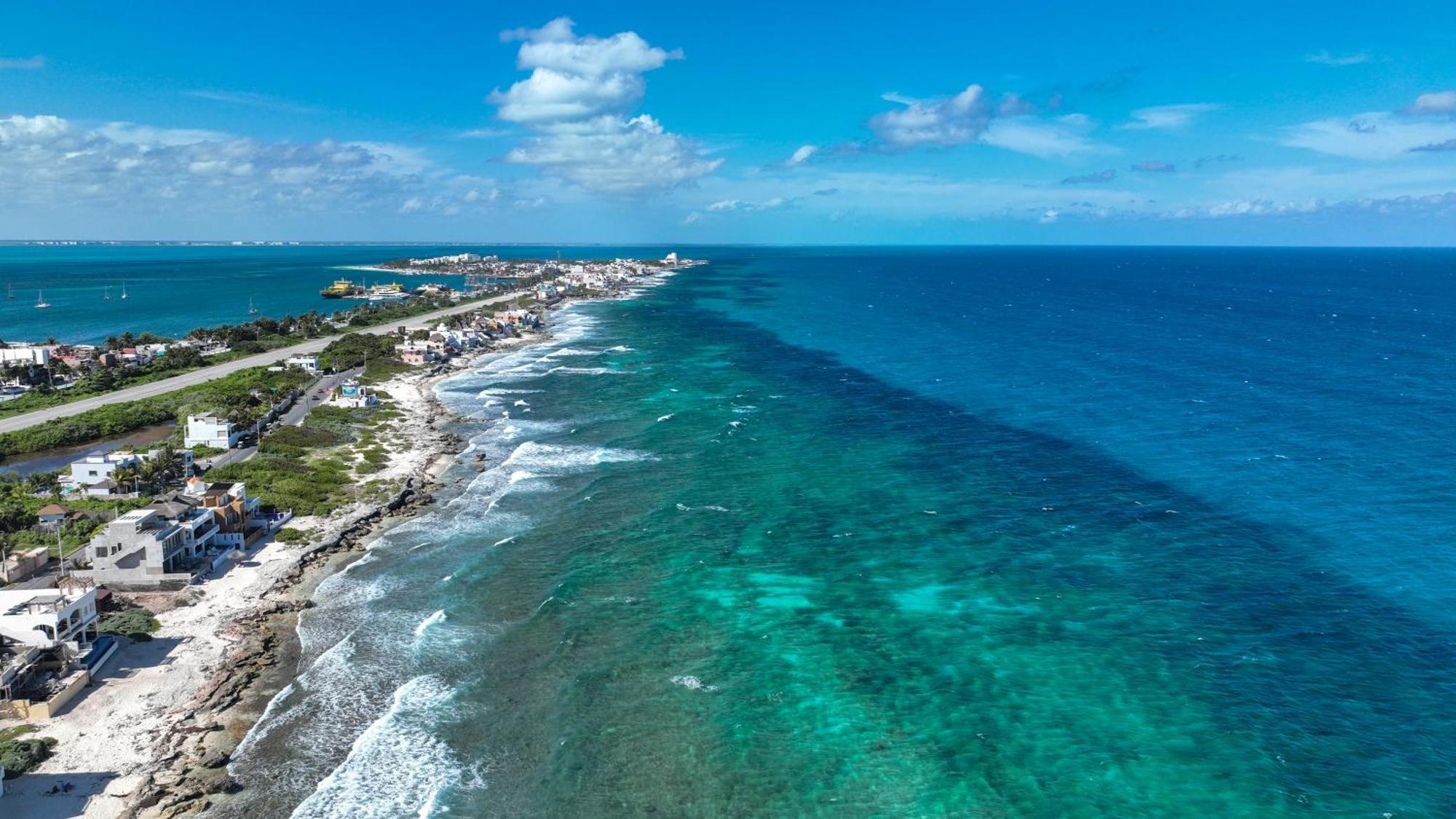 Casa Javi- Ocean Front Located Mid Isla Mujeres Villa Kültér fotó