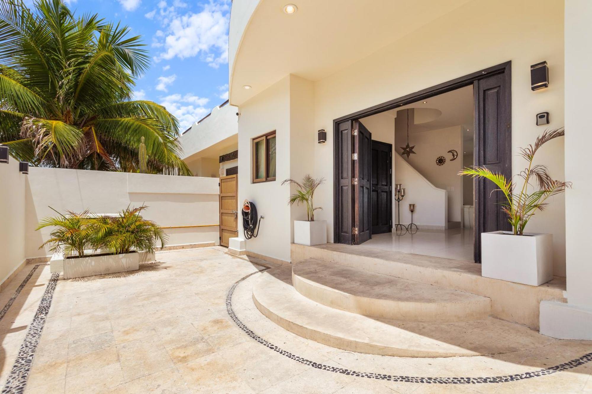 Casa Javi- Ocean Front Located Mid Isla Mujeres Villa Kültér fotó