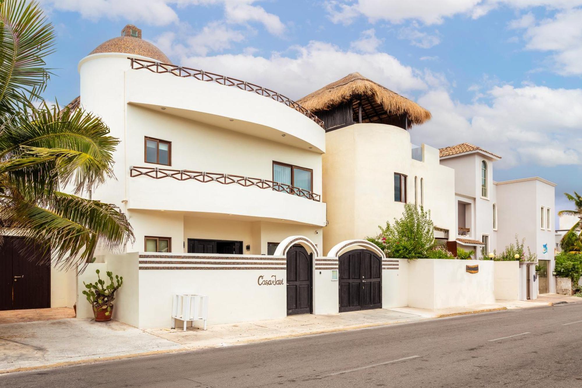 Casa Javi- Ocean Front Located Mid Isla Mujeres Villa Kültér fotó