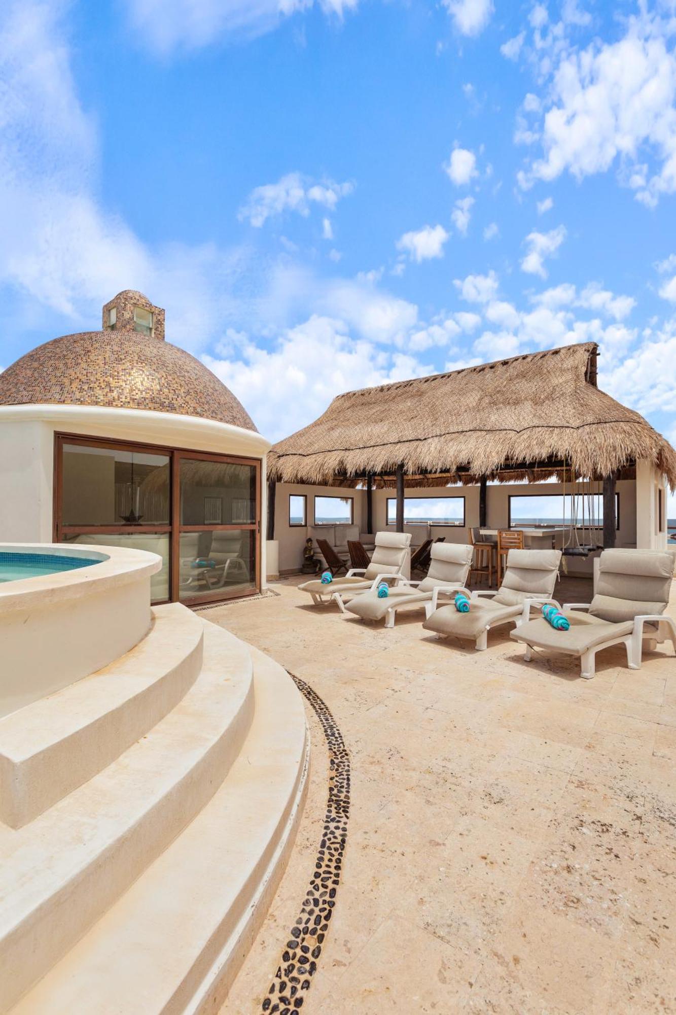 Casa Javi- Ocean Front Located Mid Isla Mujeres Villa Kültér fotó