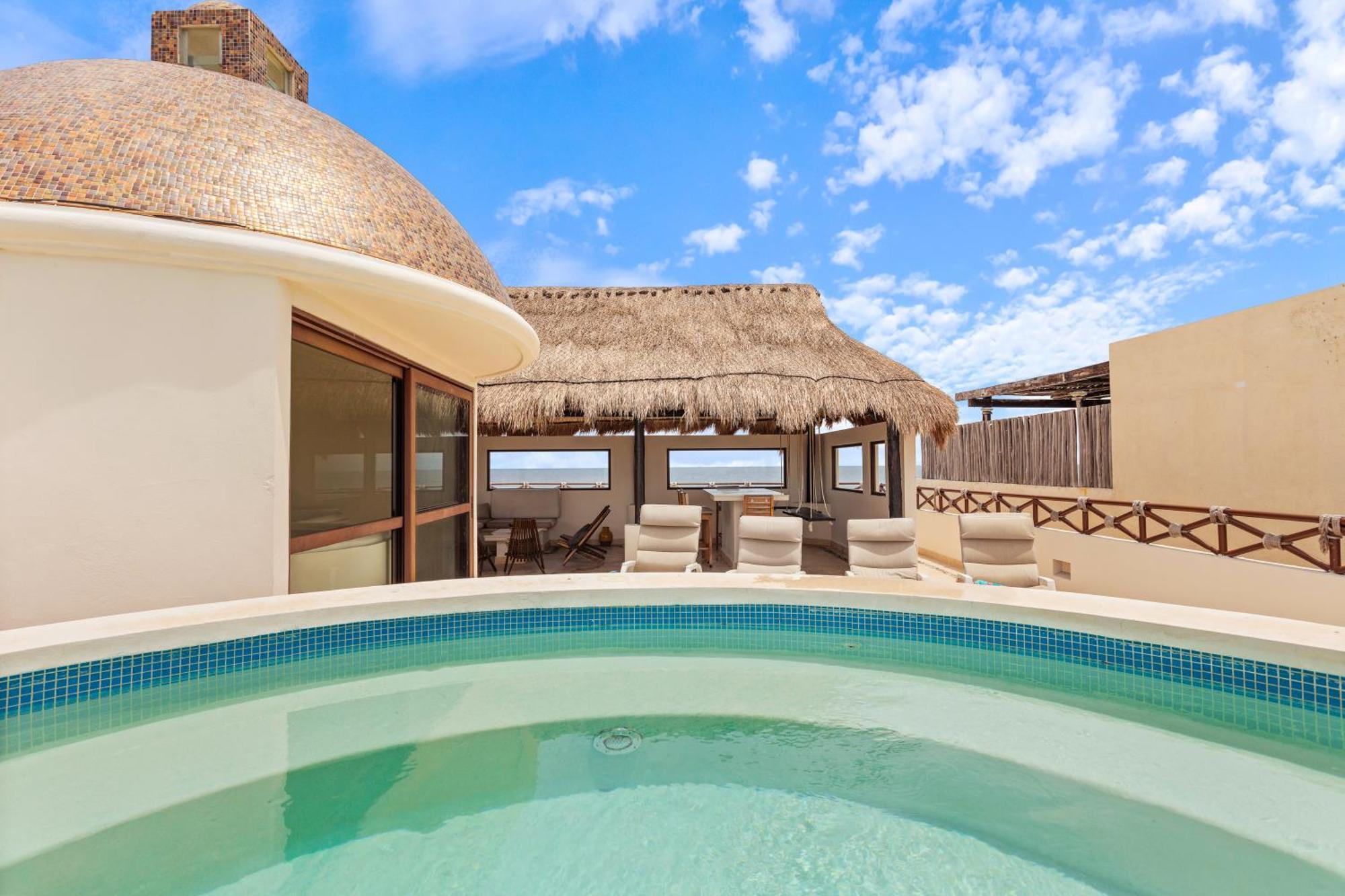 Casa Javi- Ocean Front Located Mid Isla Mujeres Villa Kültér fotó