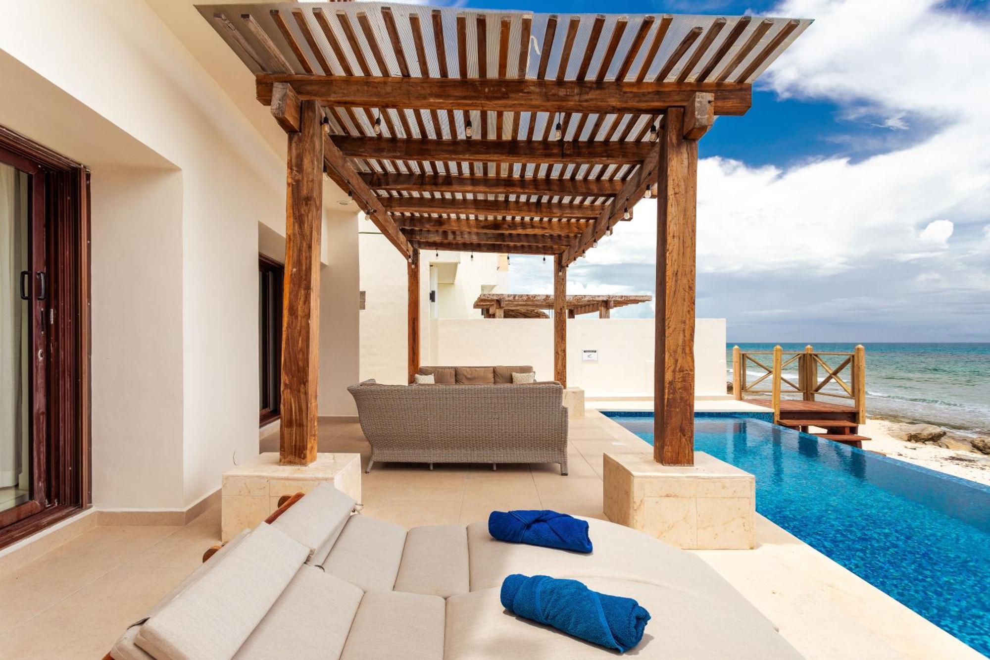Casa Javi- Ocean Front Located Mid Isla Mujeres Villa Kültér fotó